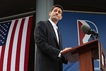 Republican Presidential Candidate Mitt Romney Announces Rep. Paul Ryan As His Vice Presidential Pick paul ryan Theyre Just Words, And Whos Listening Anyway?